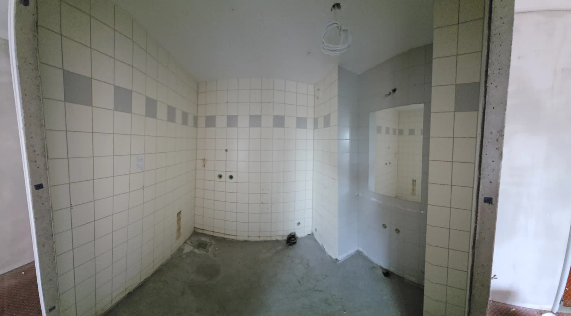 Toilet – før