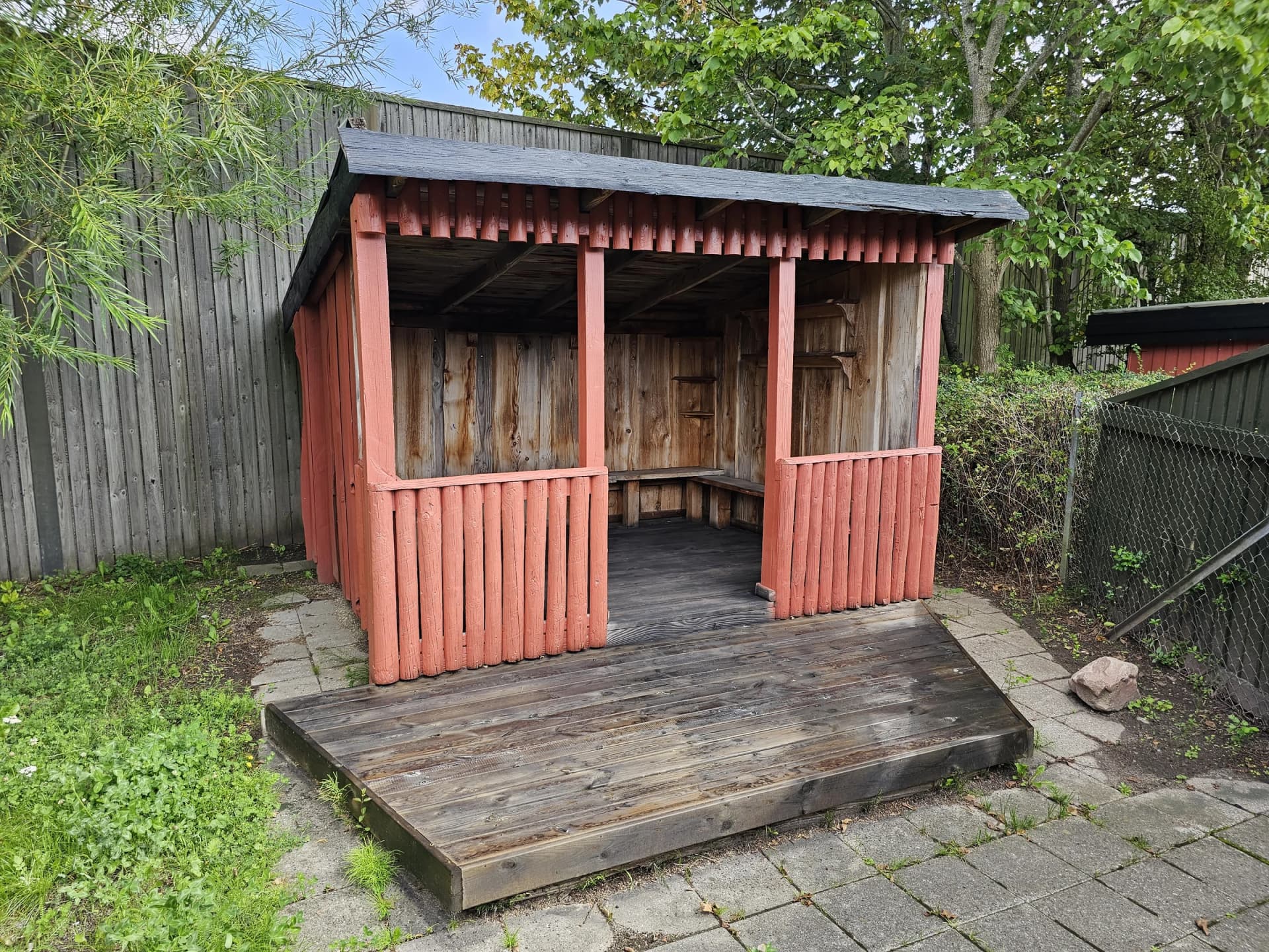 Personalehytte – efter