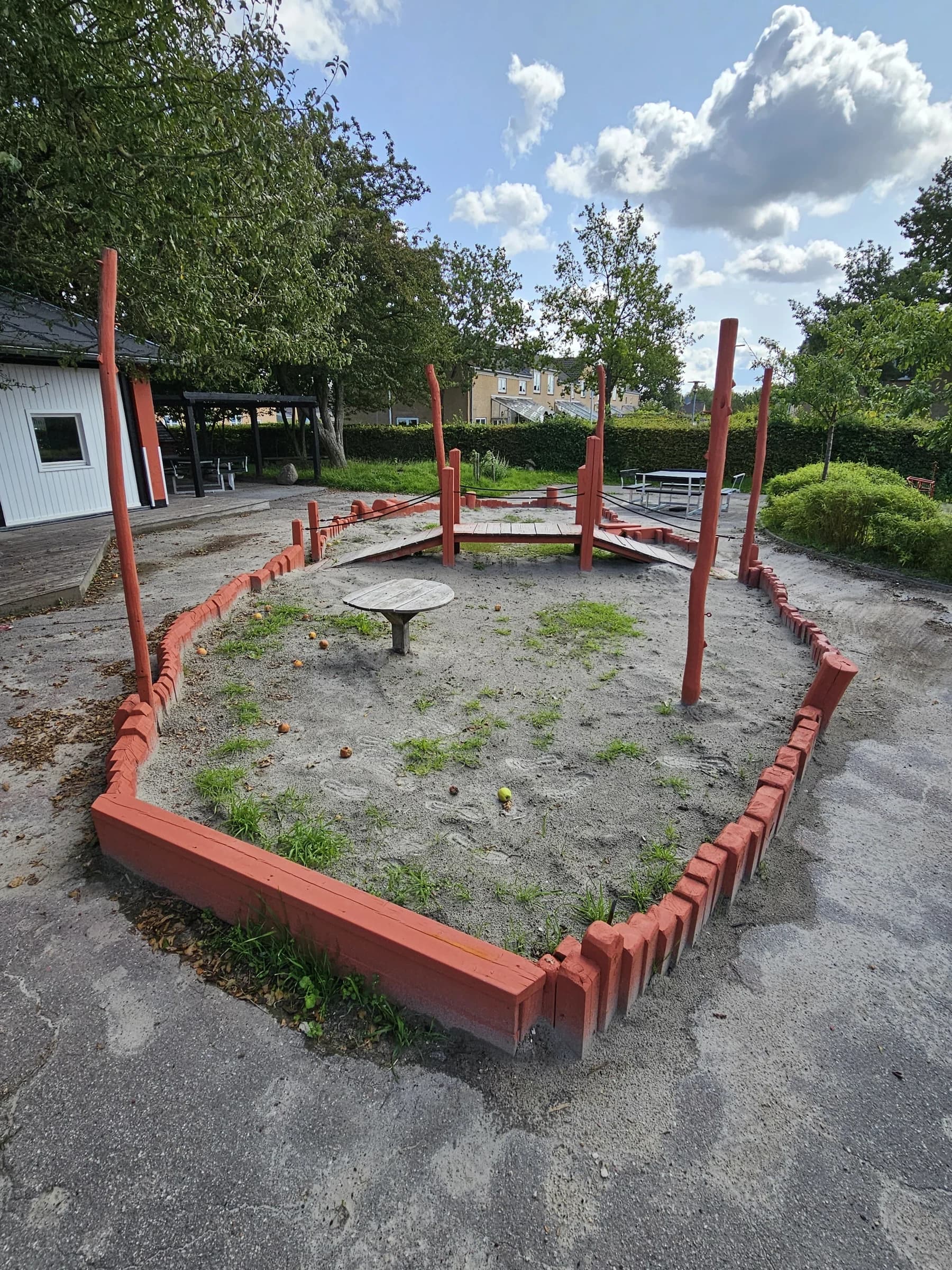 Sandkassebane – efter