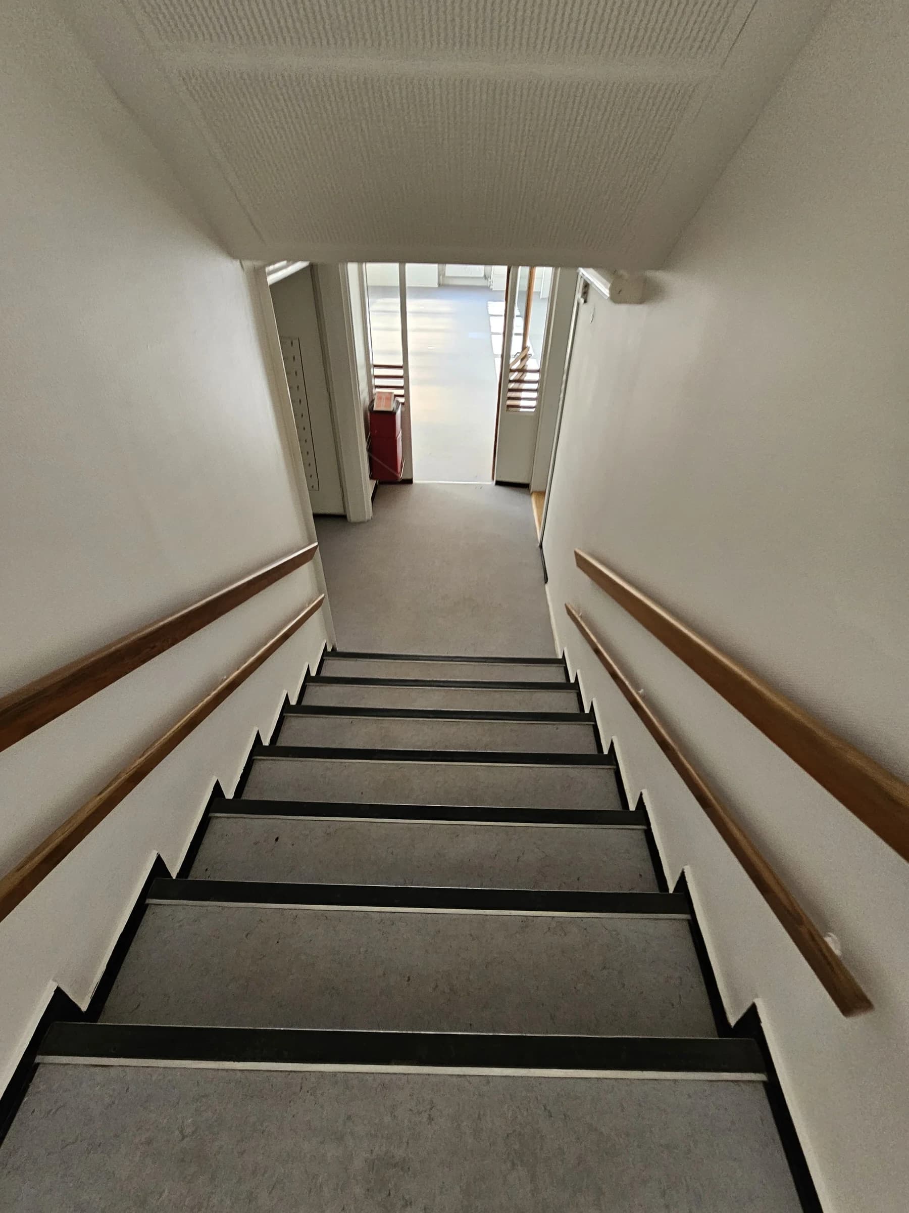 Loft og væg – før